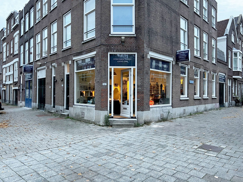 bruinstroop natuursteen rotterdam